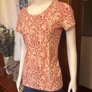 NWT Style&Co size small Stylish Red Patterned Women's Top
